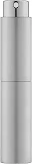 Tekson 10ml Travel Perfume Atomizer Refillable, Mini Cologne Spray Bottle Empty, Small Coffee Spray Bottle (Sliver)