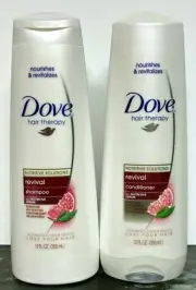 Dove Damage Therapy Revival Shampoo & Conditioner Nutritive Solutions 12 floz ea
