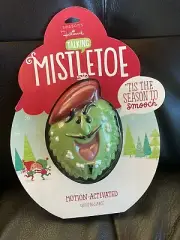 Hallmark Talking Mistletoe Motion Activated French 8 Flirty Fun Sayings