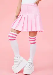 [Sugar Thrillz] Whimsical Wonder Pleated Skirt