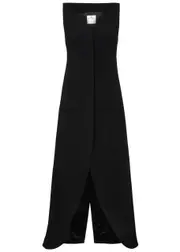 Courrèges Ellipse Maxi Dress - Black - 36 (UK8 / S) 36 (UK8 / S)