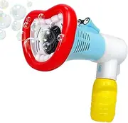 Automatic Bubble Machine,Cartoon Large Mouth Bubble Maker - Handheld Wand Toy, Funny Beach Activities, Cool Outdoor Game for Party Favors