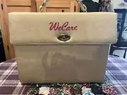Rare 1987 Vintage Rose Marie Oil Of Mink Starter Kit With Beige Carry Tote