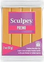 Premo Sculpey Polymer Clay 2oz-Mustard