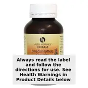 Hilde Hemmes Herbals Swedish Bitters 120 Capsules
