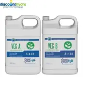 CURRENT CULTURE SOLUTIONS VEG A&B 946ML SET HYDROPONIC GROWING NUTRIENT CULTURED