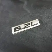 1x Black 6.2L Chrome Metal Emblem Badge Sticker Decal Car suv Turbo V8 3D Racing (for: Jaguar)