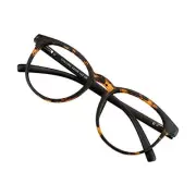 Blue Light Blocking Glasses 0.00 (No Magnification) 03_chilling_dark Tortoise