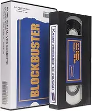 Blockbuster Mini VHS Cassette Switch Game Case