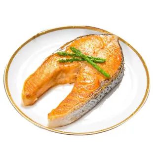 【鮮綠生活】特厚智利鮭魚切片 8片(380g±10%/片包冰率15%)