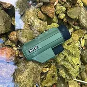 Waterproof Monocular Telescope | Lightweight Monocular Telescope with Carry Bag, Compact, 10x-12x Magnification, Wide Field of View for Bird Watching, Hunting, Hiking and Camping