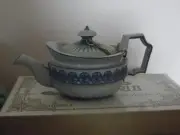MAYER TEAPOT Miniature COLLECTIBLE handpainted Elegant! Circa 1805