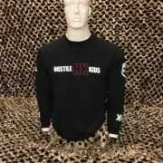 NEW HK Army Long Sleeve OG Paintball T-Shirt - Black/Red/White - Large