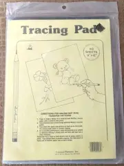 Aunt Martha's Hot Iron-On Transfer Paper Tracing Pad Refill Pack (No Pencils)