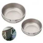 Outdoor Camping Pure Ti Frypan Pan Ultralight Cooking Frying Pan Griddle
