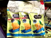 Kunna Dried Mango Fruit Snacks Made Healthy Low Sugar Delicious Value Pack 3x75G