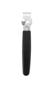 Mercer Culinary M15450P Combination Slip Resistant Citrus Zester / Channel Knife