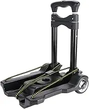 CVBFDB Portable Foldable Folding Trolley Aluminum&Plastic Lightweitht Travel Shopping Home Load