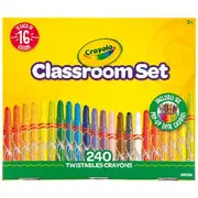 Crayola Twist Crayon Classroom Pack 240 Pieces