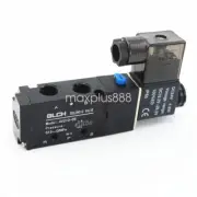 1pcs 4V210-08 DC24V Air Solenoid Valve 5 Way 2 Position 1/4" Blch