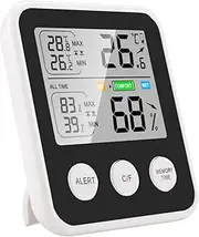 Digital Thermohygrometer for Home Office Baby Room Temp Humidity Monitor Random Style