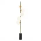 NEW Vandenberg Floor Lamp Tempo Antique Brass Finish