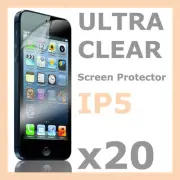 20 x Super Crystal Clear LCD Screen Protector Film Case for Apple iPhone 5S 5C 5
