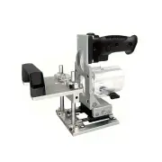 Aluminum Alloy Mortising Jig 2 in 1 Slotting Bracket Punch Locator Milling Cutter Positioning Frame for Trimming Machine