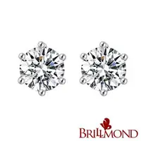 在飛比找森森購物網優惠-【BRILLMOND JEWELRY】經典六爪GIA一克拉鑽