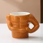 Ceramic Milk Mug Creative Boys Gym Trainer Cup Water Cups Kitchen Accessories