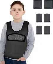 Black Weighted Vest for Kids