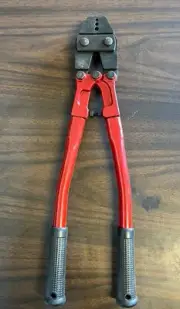 18" 3-Hole Crimper - Wire Rope Crimping Tool for Aluminum Copper Sleeve