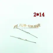 10Pcs 14mm Glass Magnetic Induction Reed Switch MagSwitch Normally Open NO