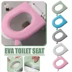 1pc Soft Bathroom Toilet Seat Closestool Washable Warmer Cushion Pads Mats S0I7