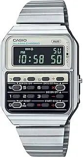 [Casio] Unisex Adult's CA500WE-7B Digital Watch, Silver, 43.2 x 34.4 x 8.2 mm