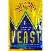 Willards 48hr Temp Tolerant Yeast Turbo Homebrew Spirit Distilling Yeast Brewing