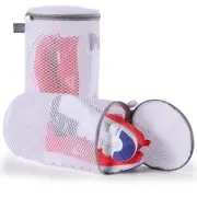Shoes Wash Bags,Sneaker Mesh Washing Bag,Shoe Cleaning Laundry Bag,125 Honeyc...