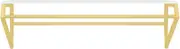 Gold Pipe Clothes Rack Multi-Purpose Hanging Rod Wall Mounted Clothes Dry Rack for Retail Shop Displaying Clothes Hanging Clothes