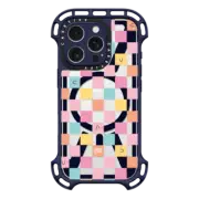 iPhone 16 Pro Ultra Bounce Case MagSafe Compatible Cute Checkered by Laura Jane Illustrations