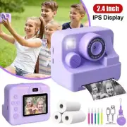 Instant Print Camera for Kids,2.4 Inch Screen Kids Instant Cameras, Christmas
