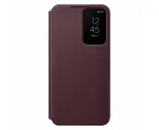 Samsung Galaxy Smart Clear View Cover for Galaxy S22 - Burgundy