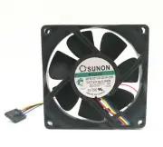 SUNON MF80201VX-Q010-S99 12V 0.32A 3.84W 8020 4-wire magnetic suspension DC fan