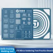 JTX JT-6 SMD/SMT BGA Components Soldering Test Practice Board For Beginners