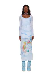 [Dolls Kill x Care Bears] In Good Company Maxi Dress