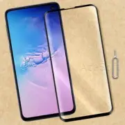 Heavy-Duty Tempered Glass Screen Protector+Pin for Samsung Galaxy S10 SM-G973U