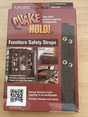 Quake Hold! Your Best Defense Against Earthquakes. Furniture Safety Straps