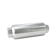 Aeroflow 100 Micron Pro Filter With -12AN ORB Ports Silver Finish AF66-2044S-100