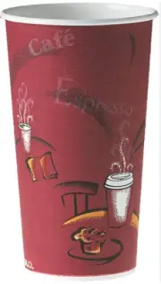 Solo 420SI-0041 Bistro 20 oz Hot Cup - (600/cs)