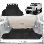 Boot Liner for Toyota Landcruiser 70/76 Series 2012-2022 All Weather Heavy Duty Cargo Trunk Mat Luggage Tray