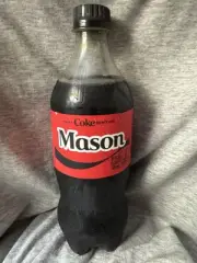 Share a Coke with Mason 2025 Personalized Gift Coca Cola Bottle 20oz Zero